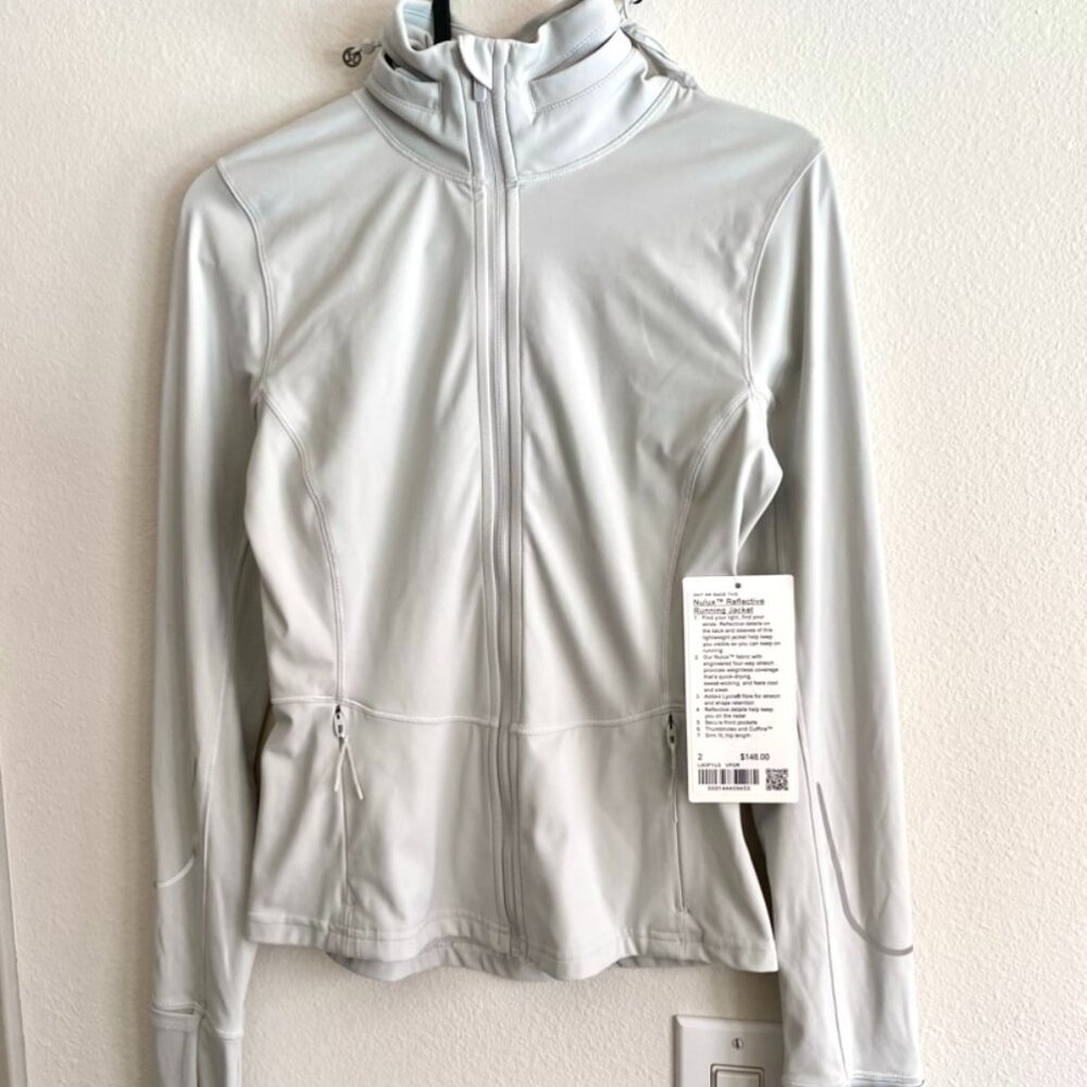 Lululemon Nulux Reflective Running Jacket - Vapor
